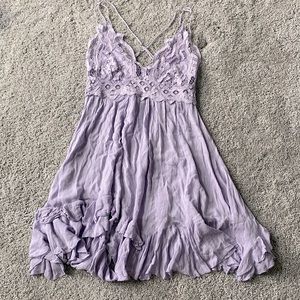 Free people lavender purple dress size medium